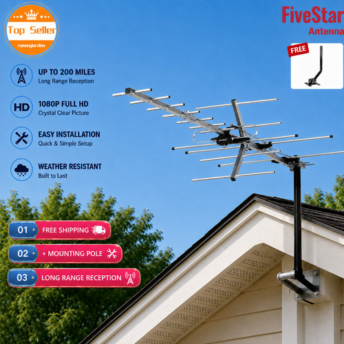 Yagi outdoor hdtv antenna - hdtv,