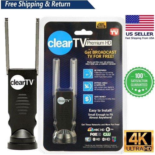 Clear premium hdtv antenna - clear,